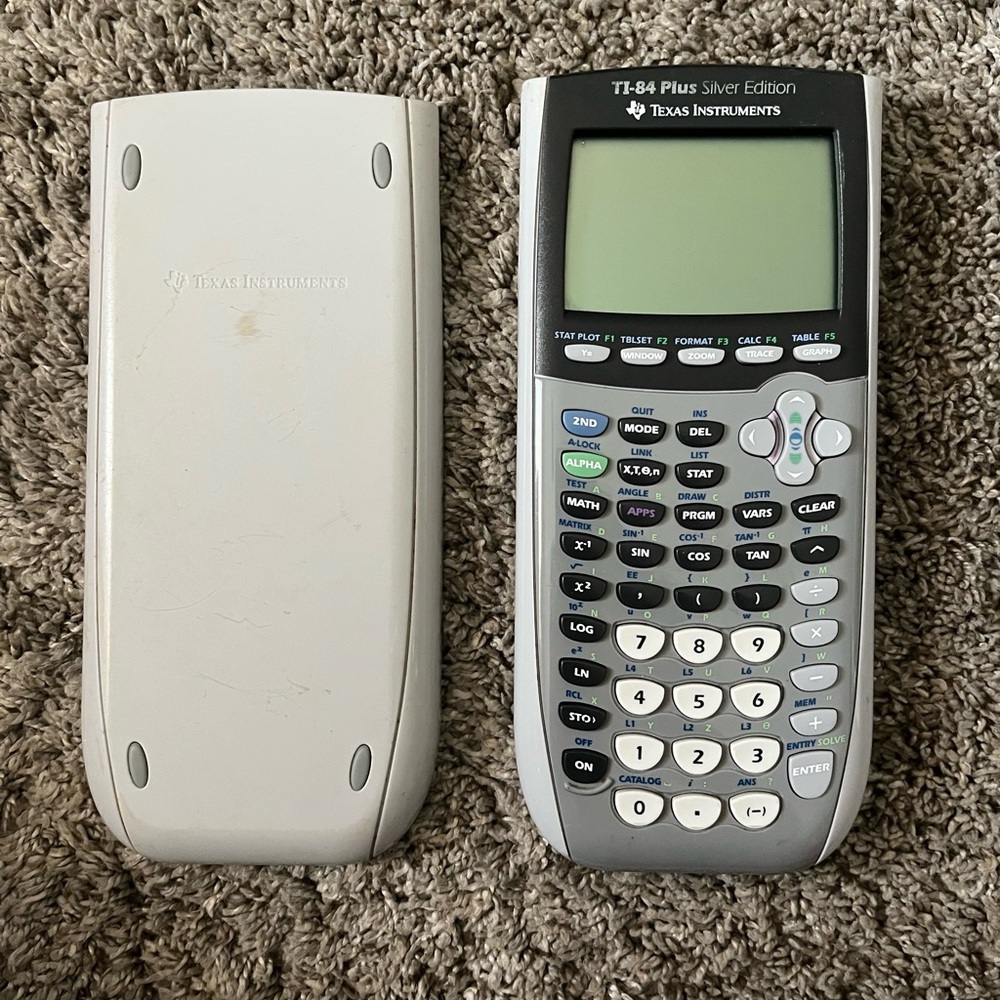 Texas Instruments TI-84 Plus Silver Edition Graphing Calculator